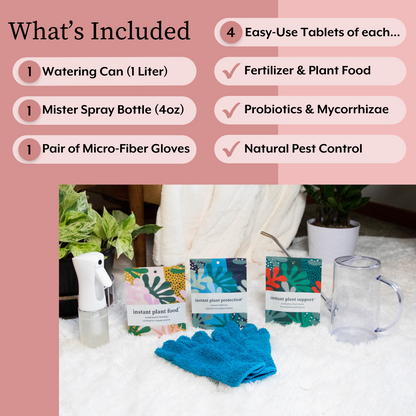 The ULTIMATE Plant Parent Bundle (Plant Food + ProBiotics + Natural Pest Control + All Accessories) by Instant Plant Food