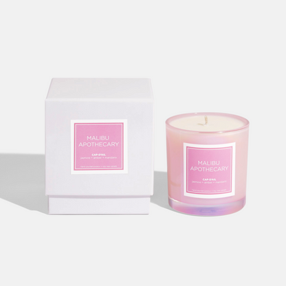 Iridescent Pink Candle