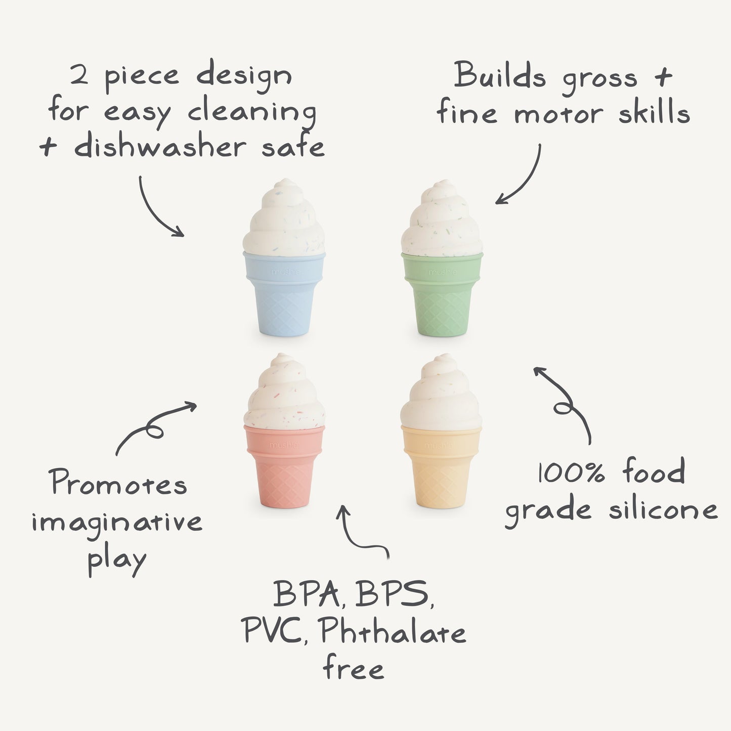 Mix and Match Ice Cream Toy