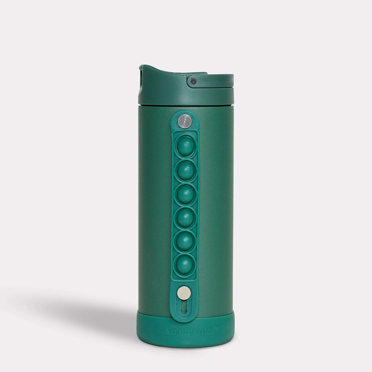 Iconic 14oz Pop Fidget Bottle - Forest Green