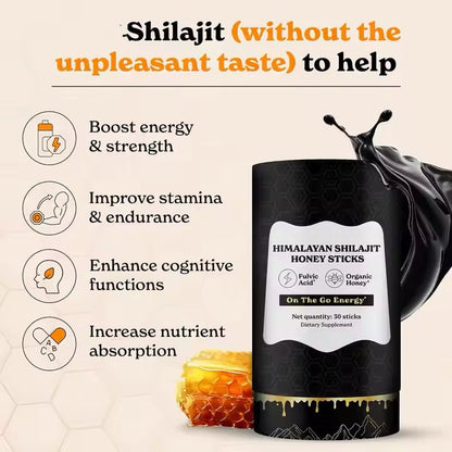 Shilajit Resin & Honey Sticks