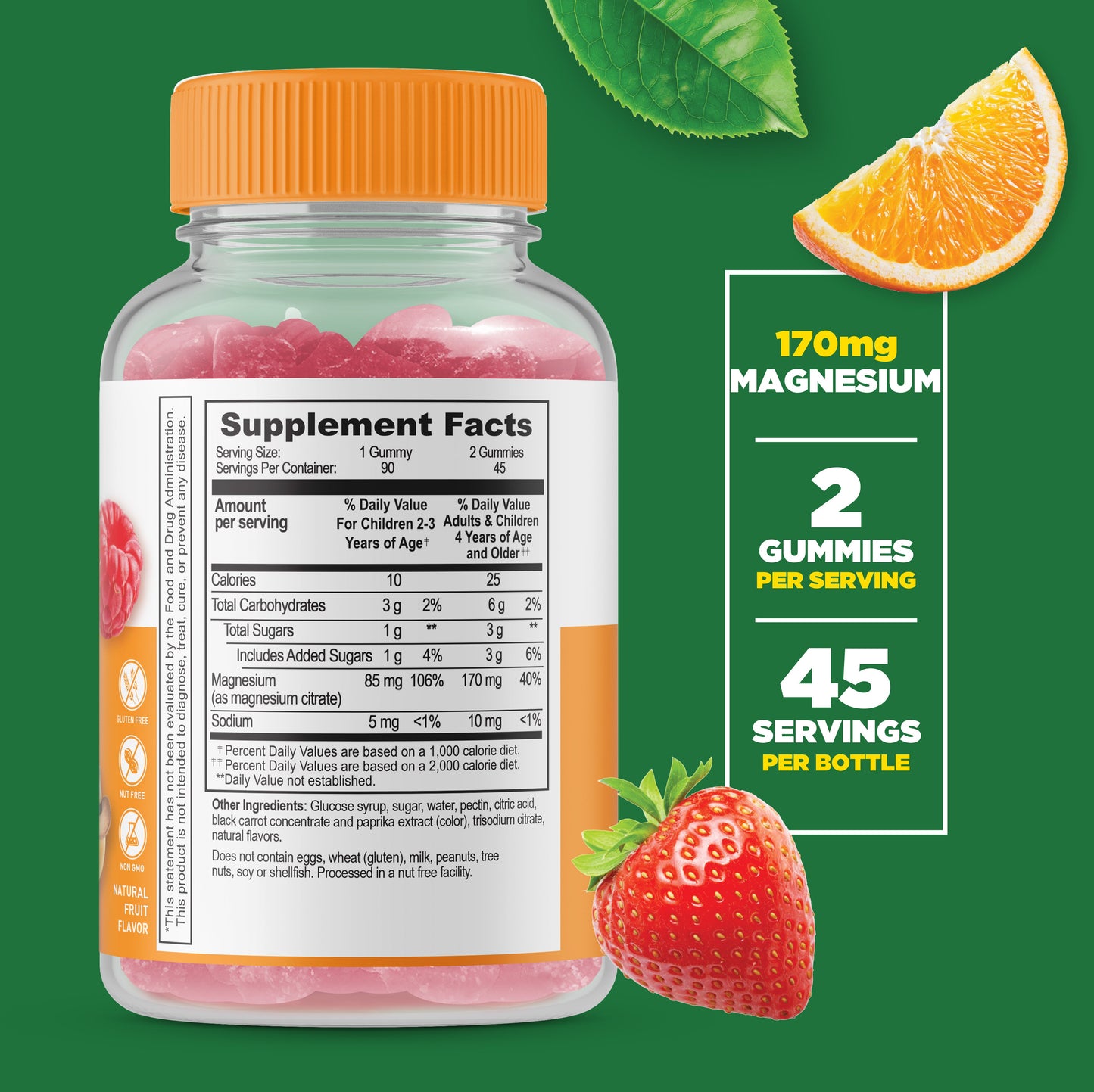 Magnesium Citrate Gummies for Kids