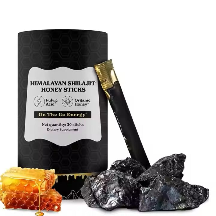 Shilajit Resin & Honey Sticks