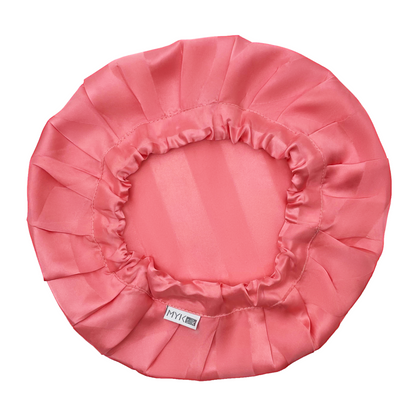 Silk Night Sleeping Cap Bonnet with Comfort Elastic Band