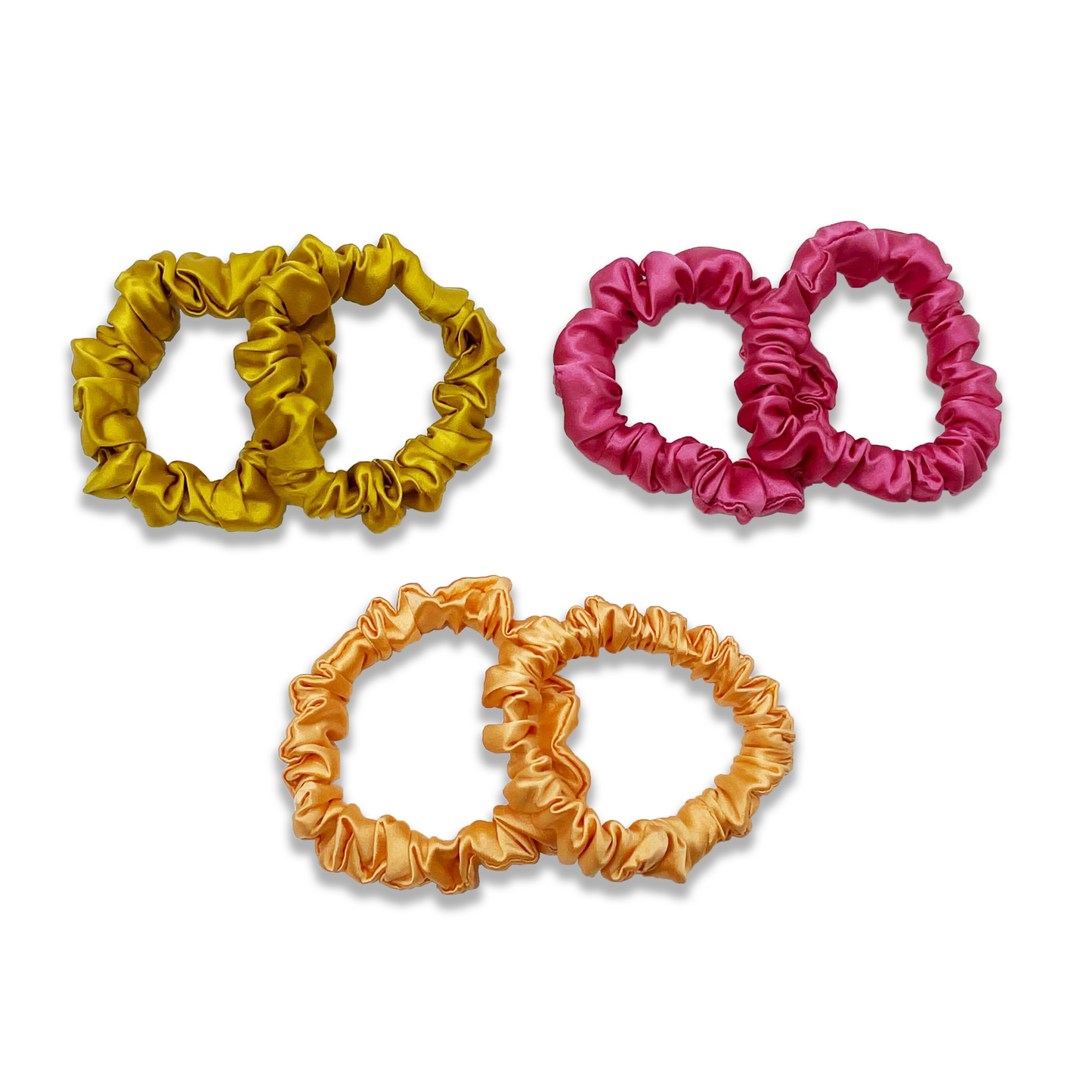 Mulberry Silk Scrunchies Combos