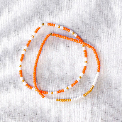 Simple Seed Bead Bracelets - Set of 2 by Upavim Crafts