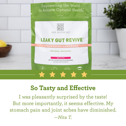 Leaky Gut Revive - Strawberry Lemonade by Amy Myers MD