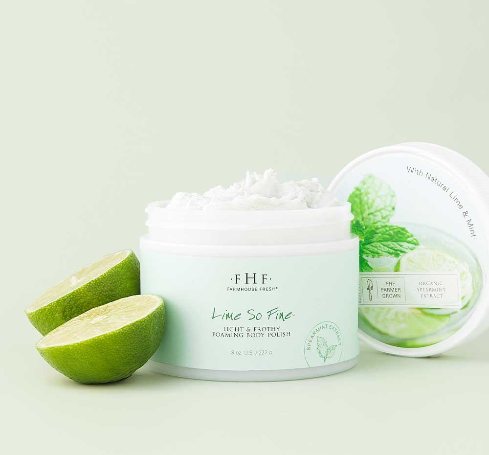 Lime So Fine® by FarmHouse Fresh skincare