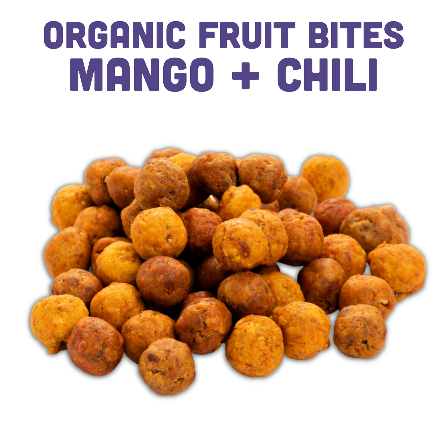 Organic Fruit Bites: Mango & Chili