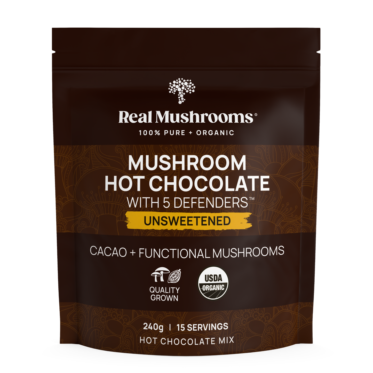 Mushroom Hot Chocolate Mix by Real Mushrooms