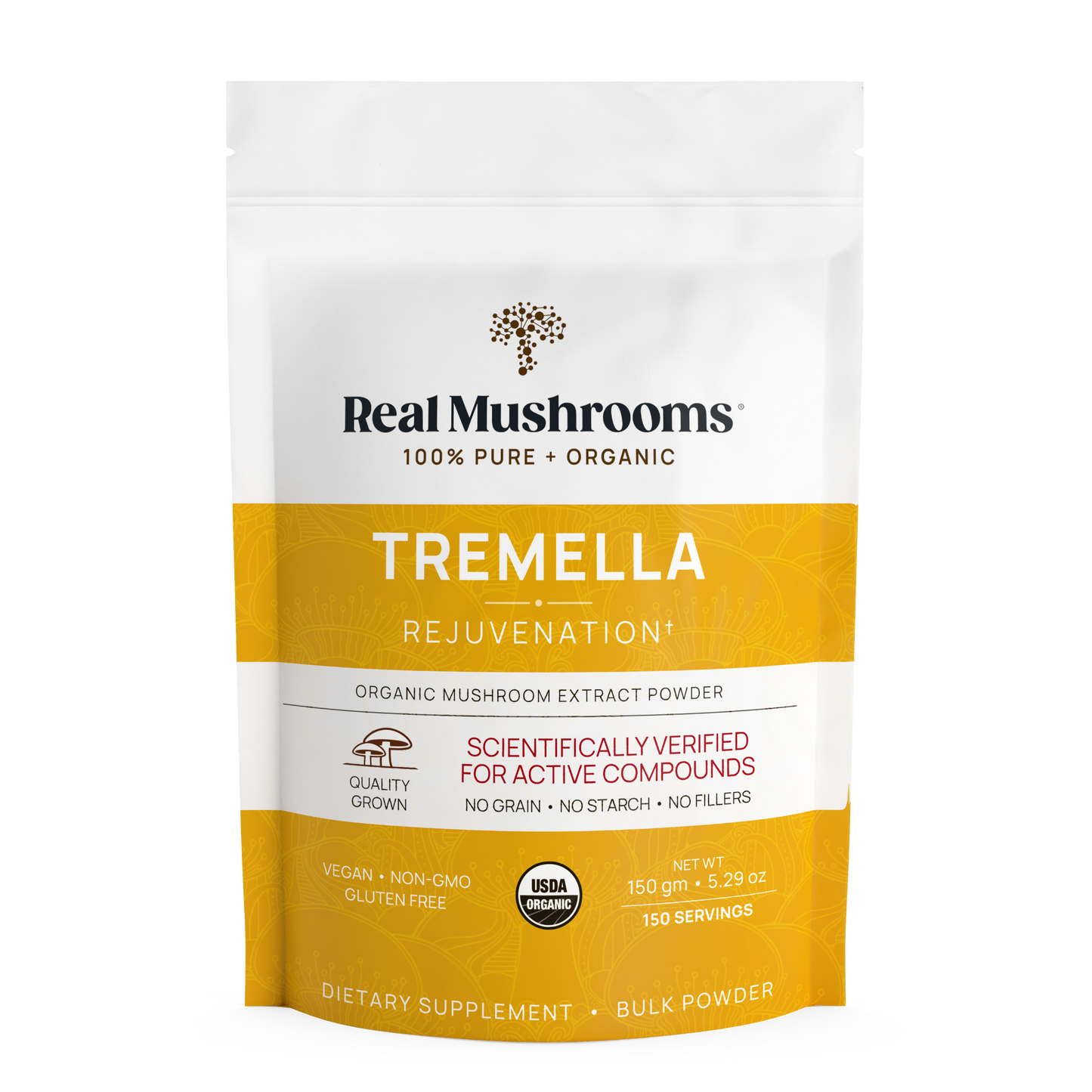 Organic Tremella Extract Powder by Real Mushrooms