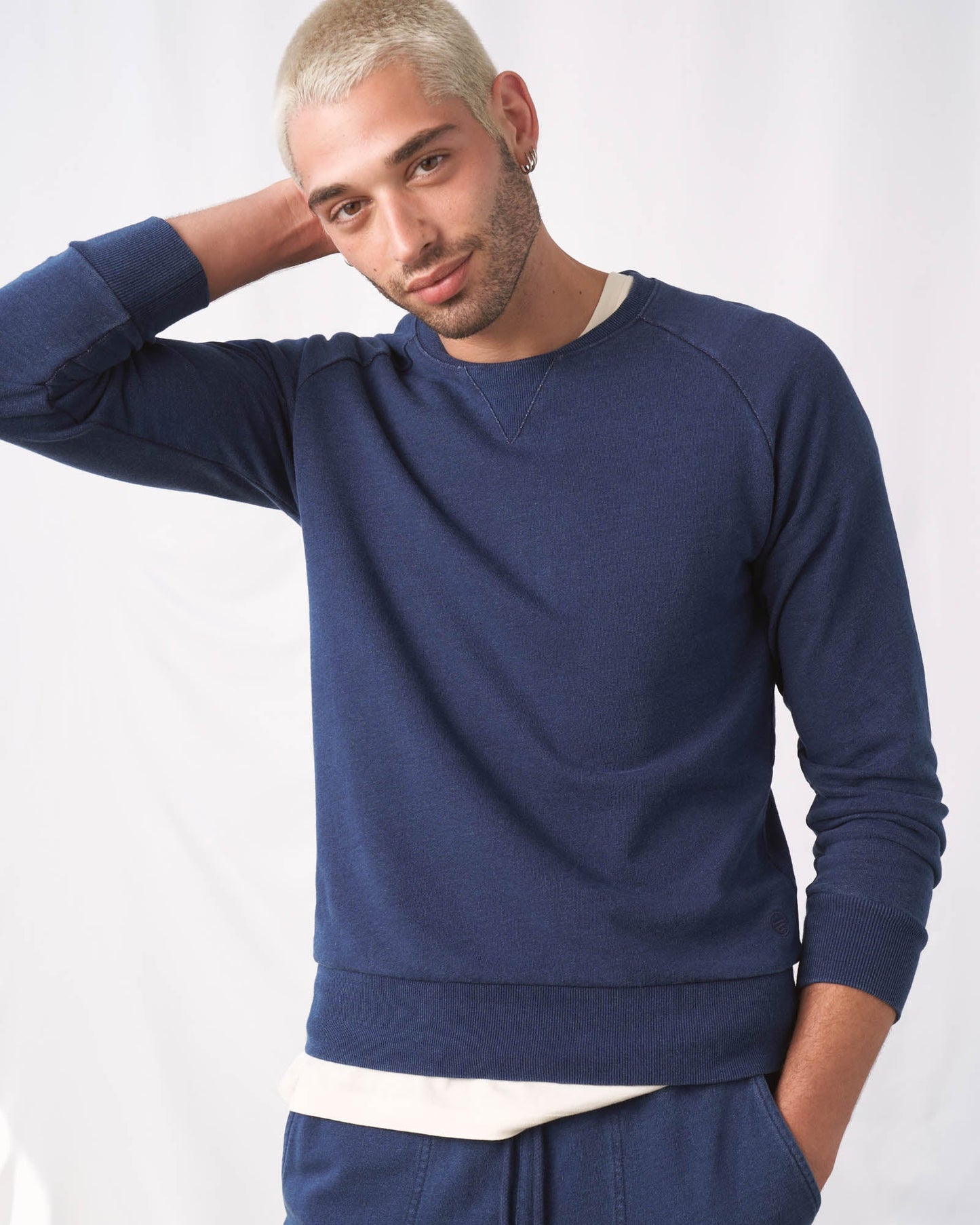 Organic Indigo Throwback Sweatshirt by United By Blue