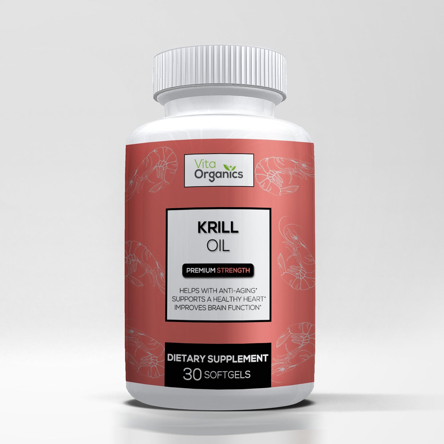 Premium Strength Krill Oil by Vita Organics