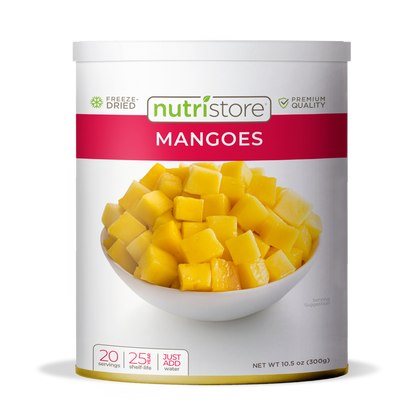 Mangoes Freeze Dried - #10 Can by Nutristore