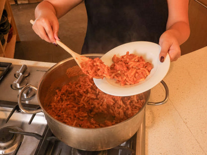 Beef Pasta Marinara - #10 Can by Nutristore