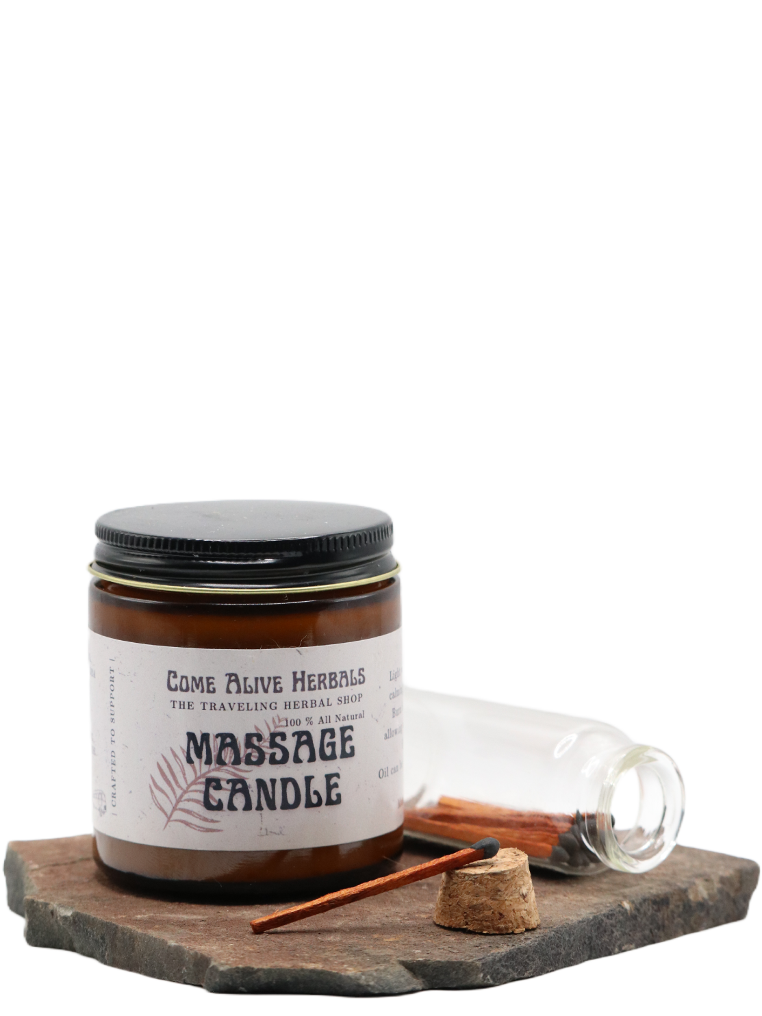 Massage Candle by Come Alive Herbals