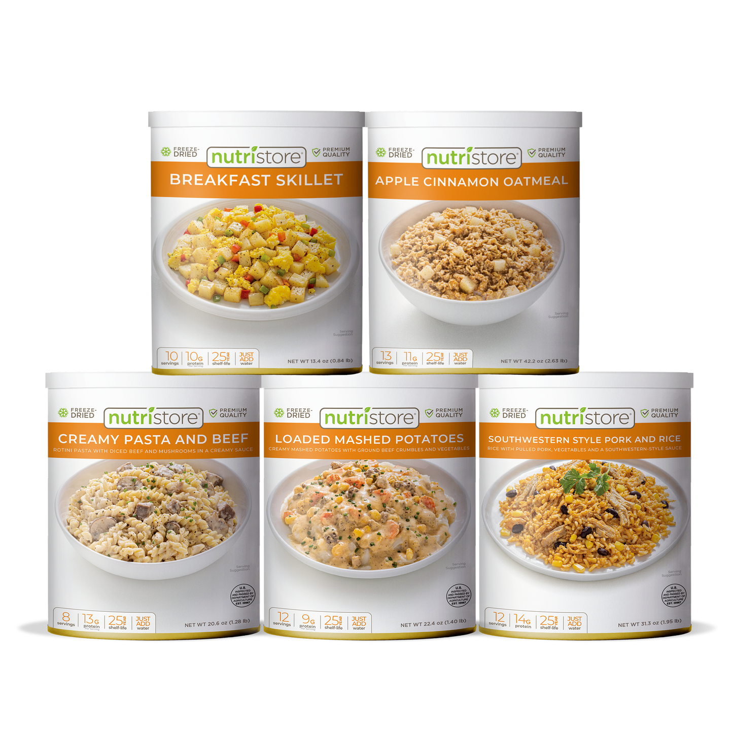 Premium Meals Variety Bundle by Nutristore