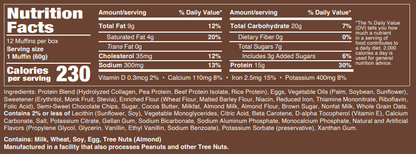 Redcon1 MRE Protein Muffin