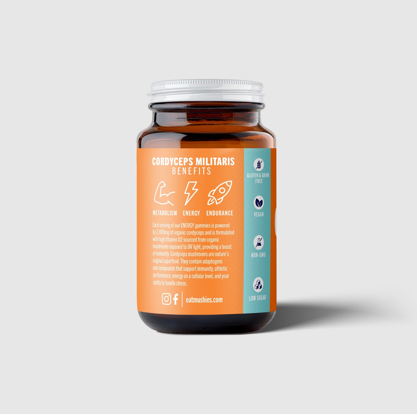 Organic Cordyceps Gummies by Mush More Co