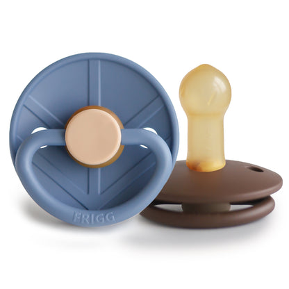 FRIGG Little Viking Natural Rubber Pacifier 2-Pack