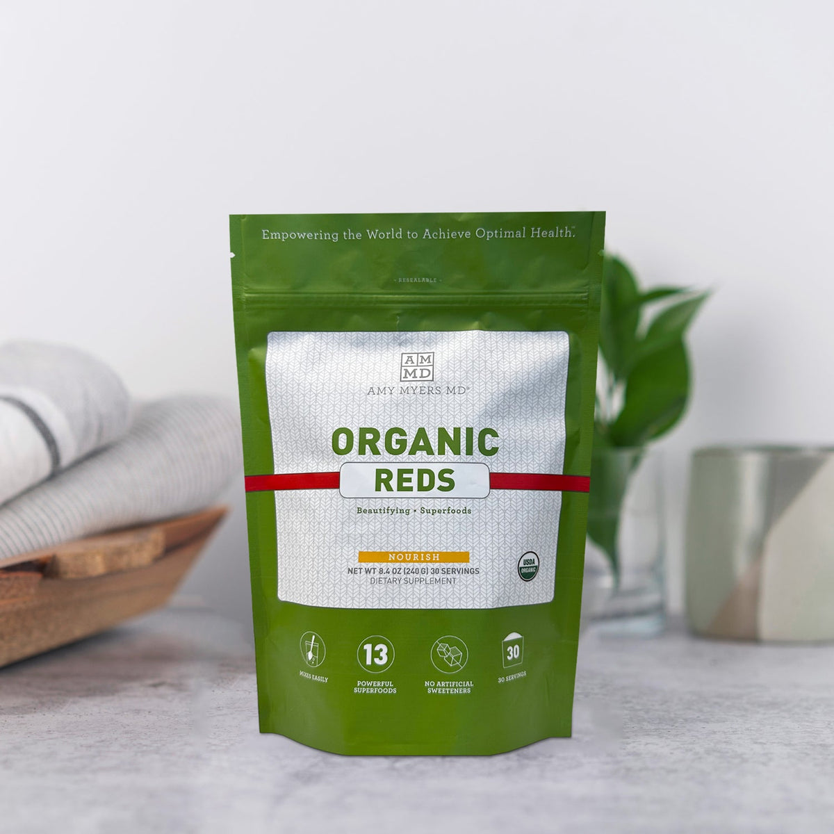 Organic Reds by Amy Myers MD