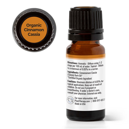 Organic Cinnamon Cassia Essential Oil