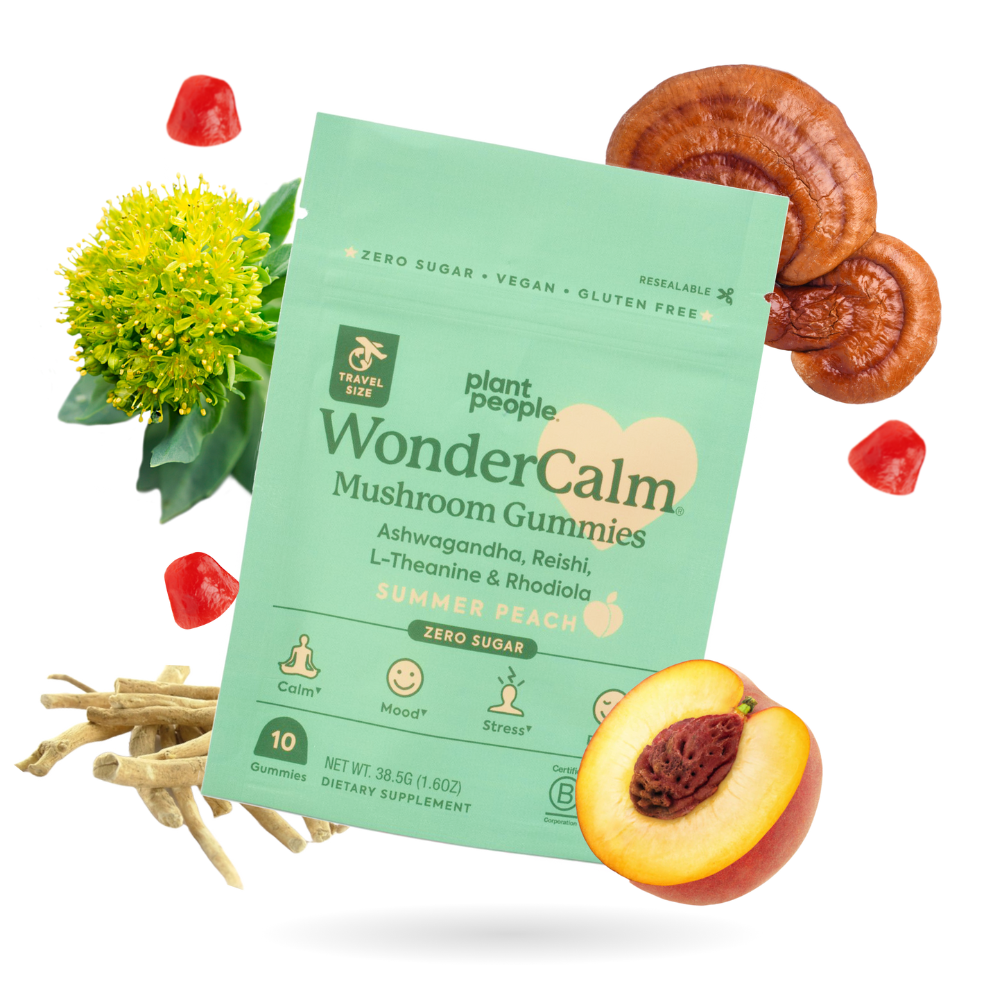 WonderCalm Mushroom Gummies: 5-Day Trial