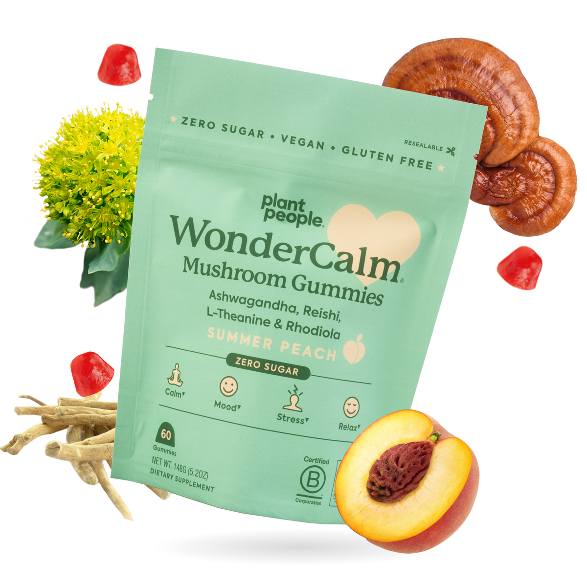 WonderCalm Mushroom Gummies