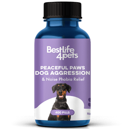 Peaceful Paws Dog Aggression Management and Noise Phobia Remedy by BestLife4Pets