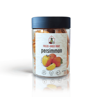 Freeze Dried Persimmon Snack by The Rotten Fruit Box