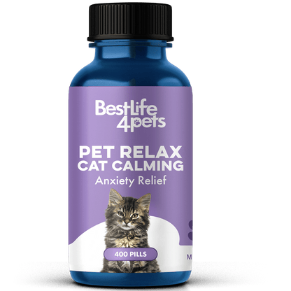 Pet Relax Anxiety and Stress Relief for Cats by BestLife4Pets