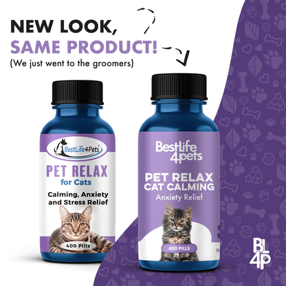 Pet Relax Anxiety and Stress Relief for Cats by BestLife4Pets