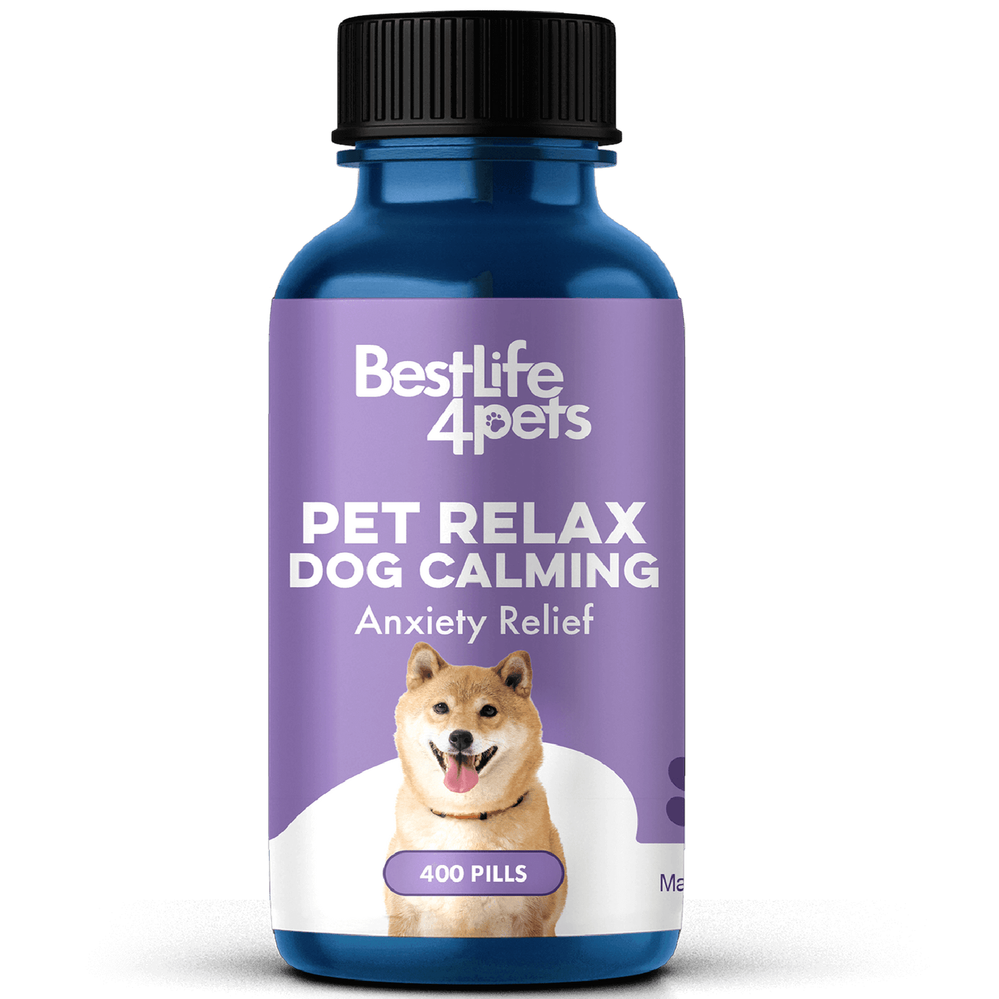 Pet Relax Dog Anxiety and Calming Relief Formula by BestLife4Pets