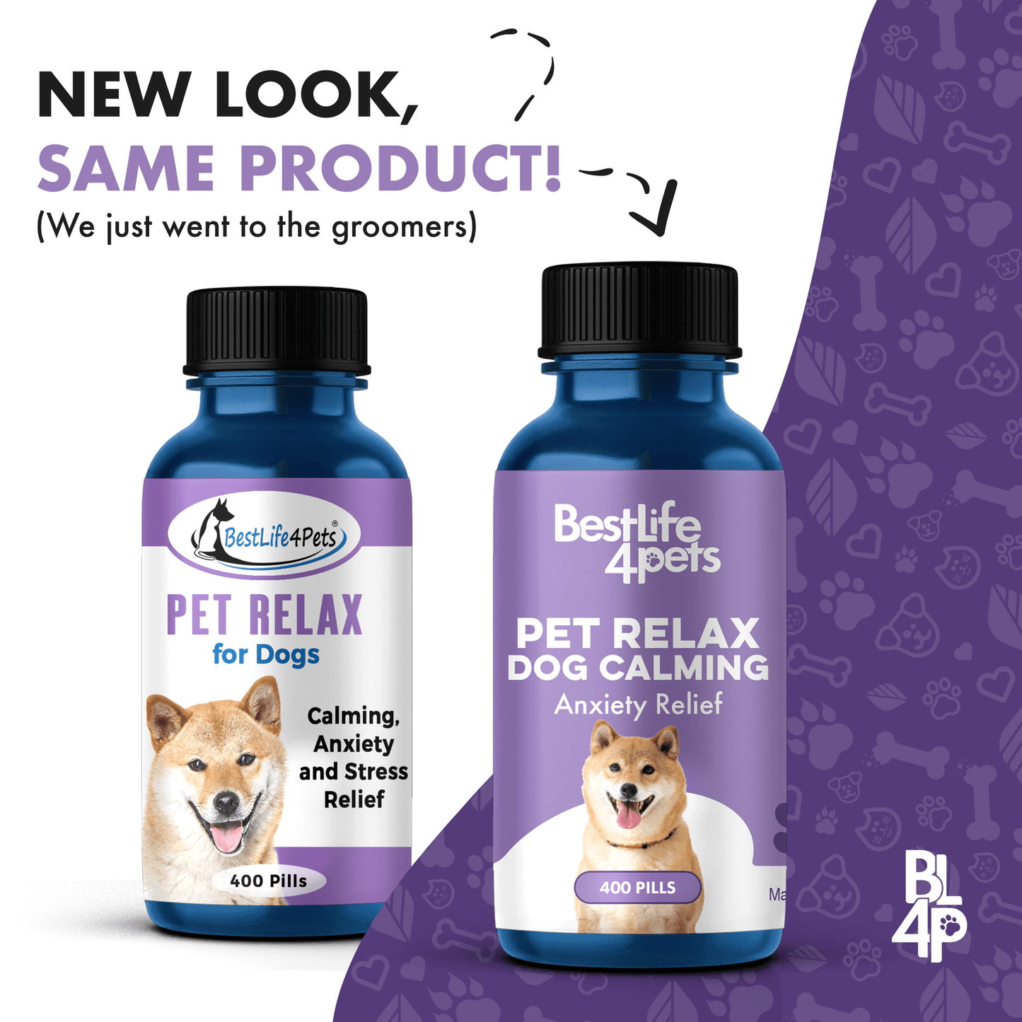 Pet Relax Dog Anxiety and Calming Relief Formula by BestLife4Pets