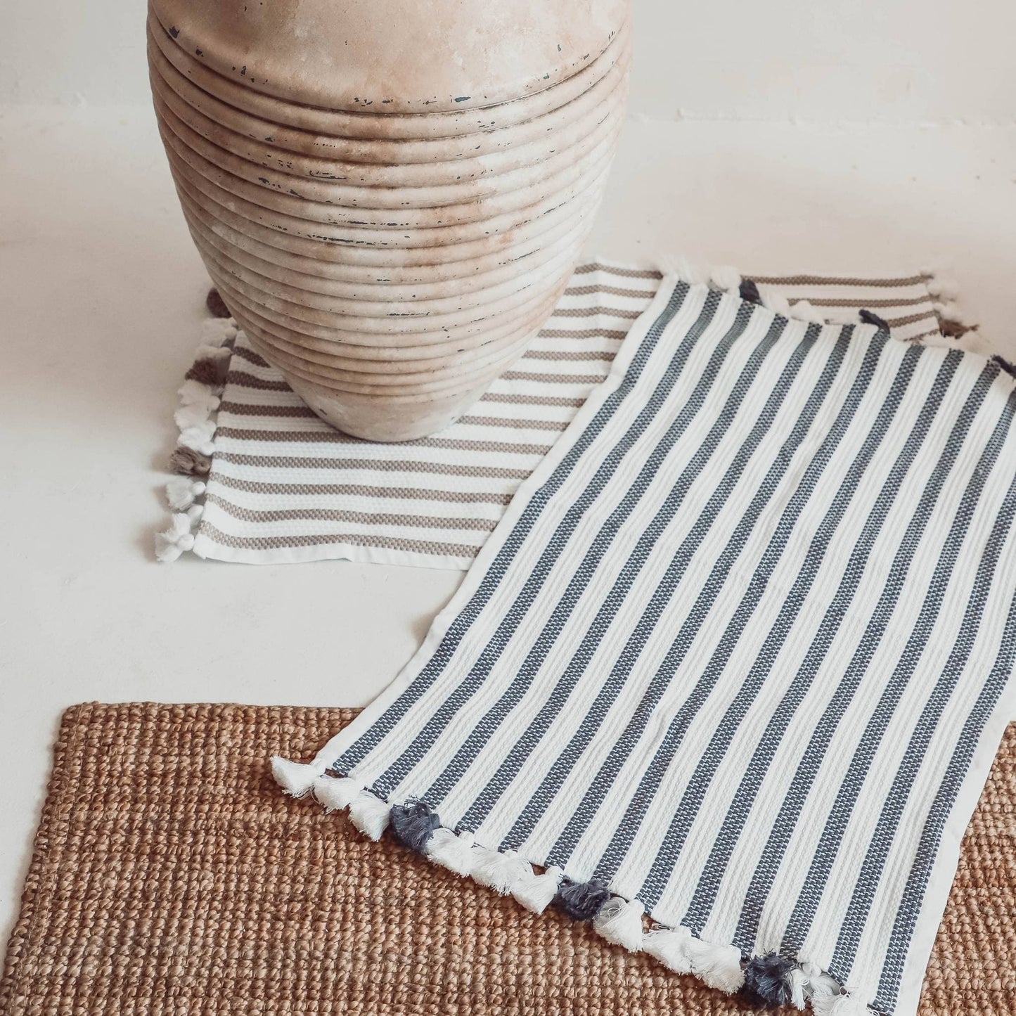 Striped Bath Mat by POKOLOKO