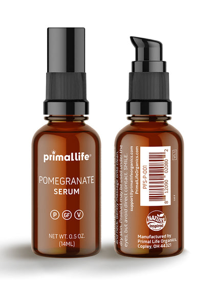 Pomegranate Serum, Normal to Dry by Primal Life Organics