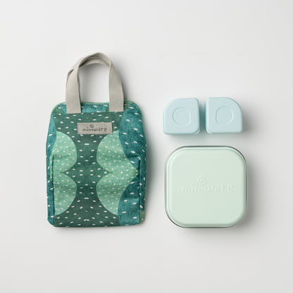 Ready Go! Bento Mealtote & GrowBento Set - Prickly Pear by Miniware