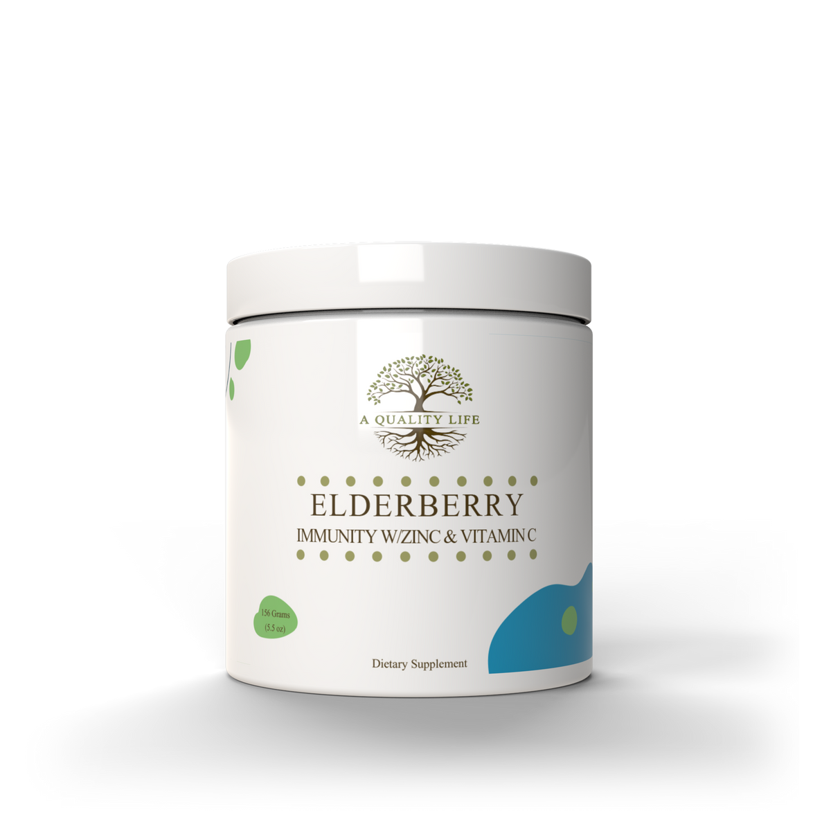 Elderberry, Zinc and Vitamin C Formula by A Quality Life Nutrition