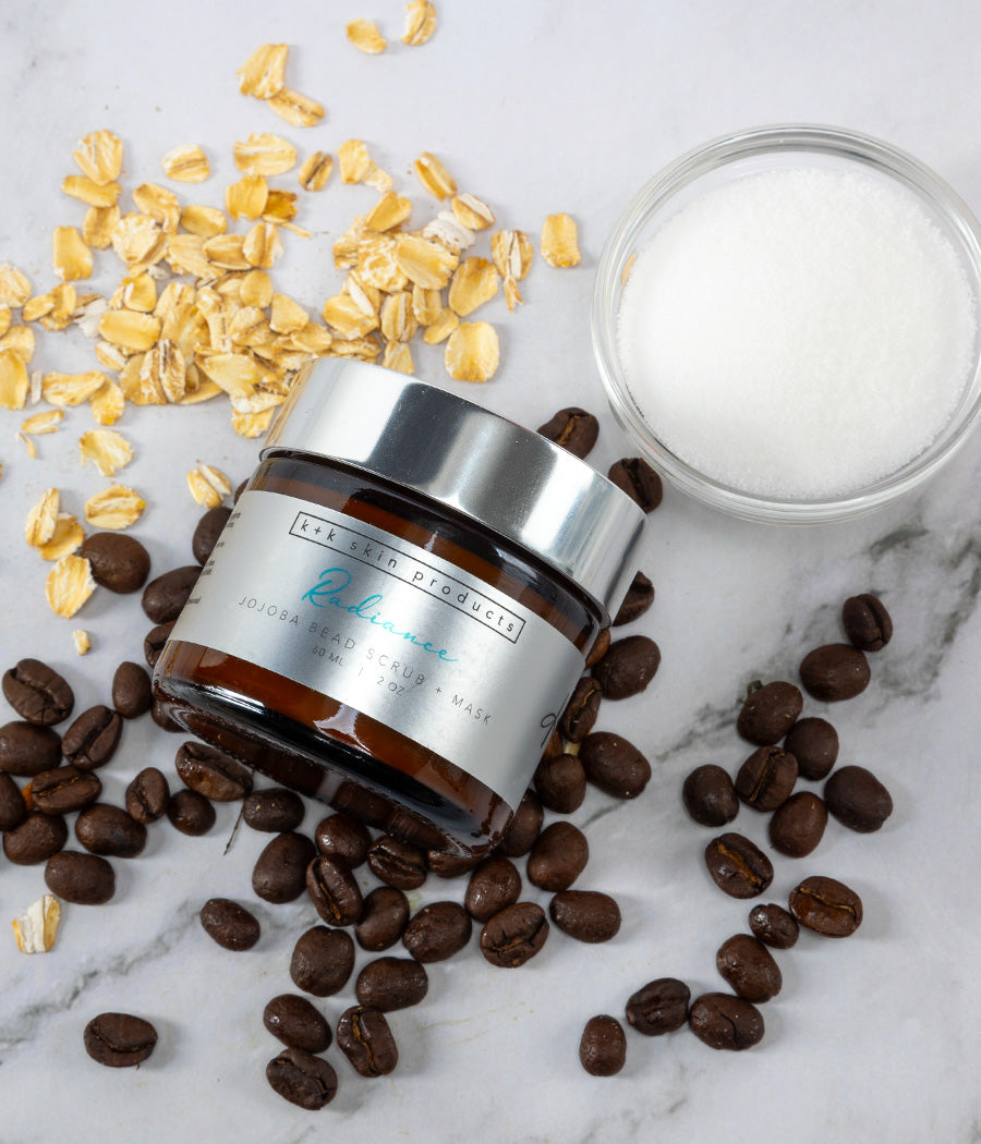 Radiance Jojoba Bead Scrub & Mask by K&K Skin Products