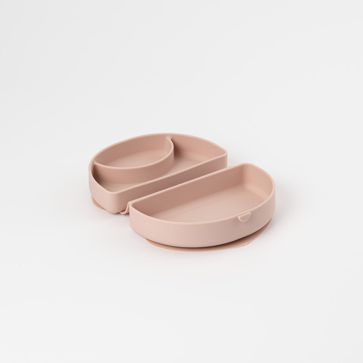 Silifold: Compact Children's Portable Plate - Pink Salt by Miniware