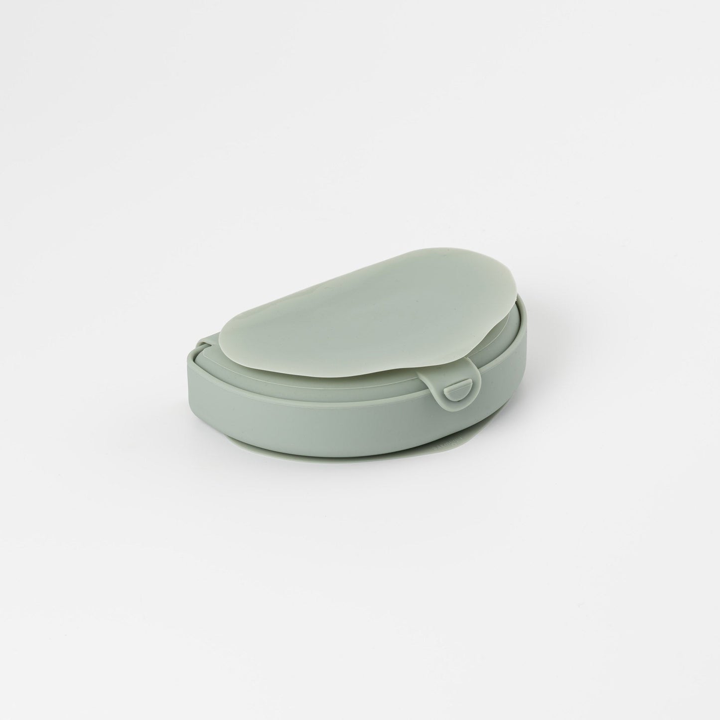 Silifold: Compact Children's Portable Plate - Sage by Miniware