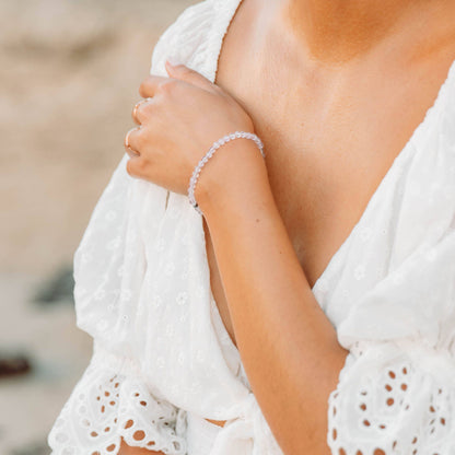 Lavender Amethyst Energy Bracelet by Tiny Rituals