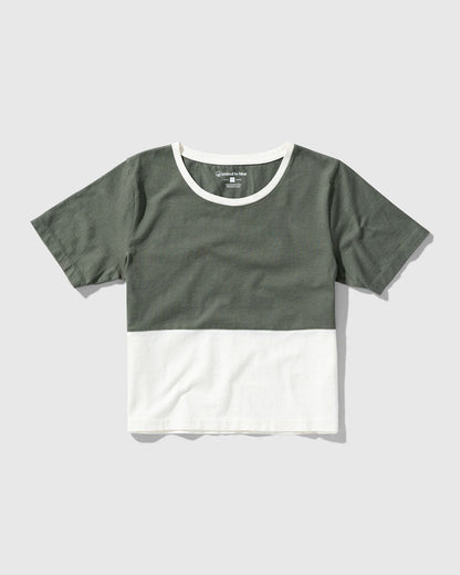 Organic Scoop Neck Cropped Tee by United By Blue