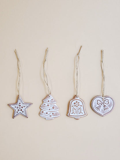 Handmade Sugar Saver Ornament - Holiday Gift Edition with Heart Pouch