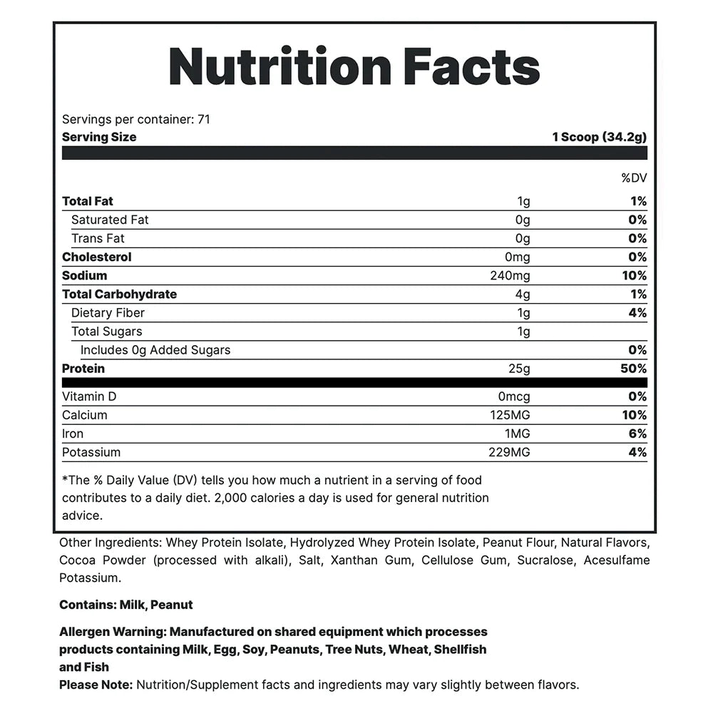 Redcon1 Isotope Whey Protein Isolate