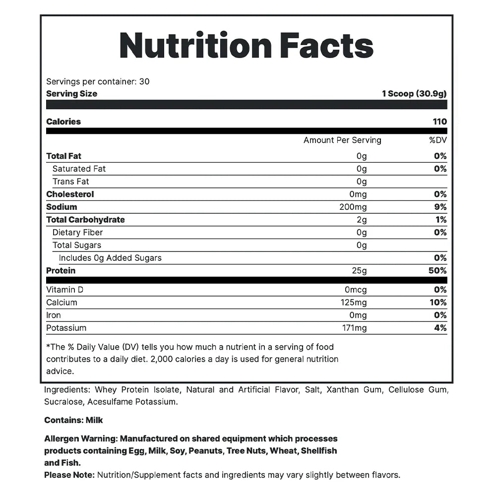 Redcon1 Isotope Whey Protein Isolate