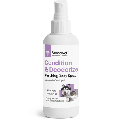 Condition & Deodorize Finishing Body Spray for Dogs & Cats in Sweet Vanilla - 8oz