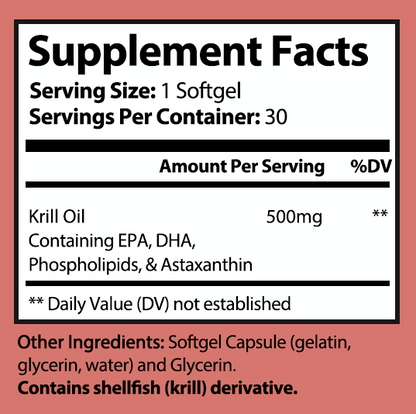 Premium Strength Krill Oil by Vita Organics