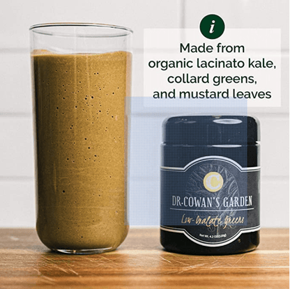 Organic Low-Oxalate Greens Powder by Dr. Cowan's Garden