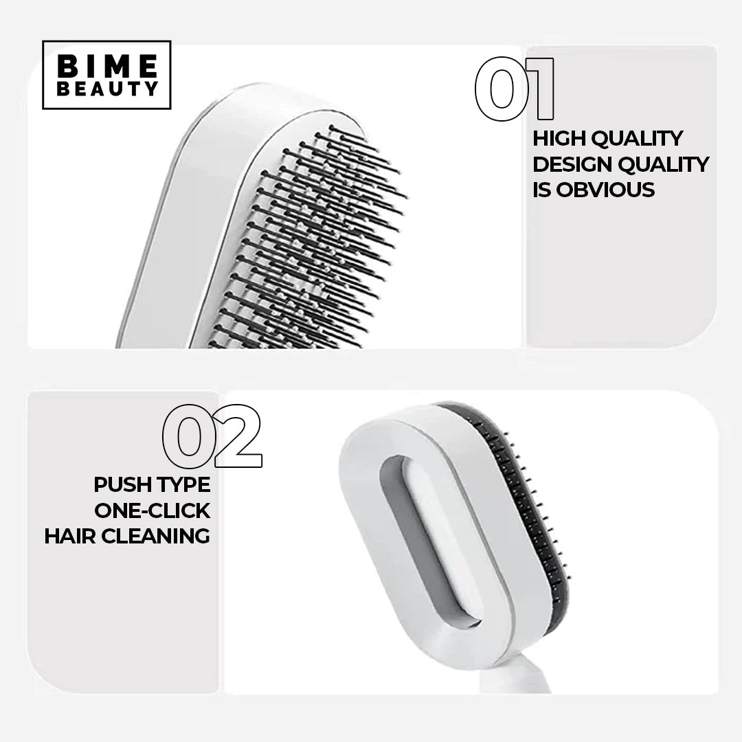 Self-Cleaning Hair Brush